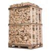 BOIS DE CHAUFFAGE – 50 CM – MÉLANGE DE BOIS DURS – PALETTE 2 M3 – 2.5 STÈRES