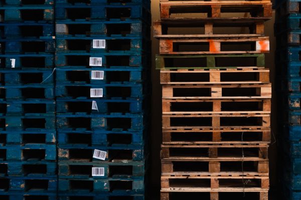 Palette de granulés de bois : livraison et stockage